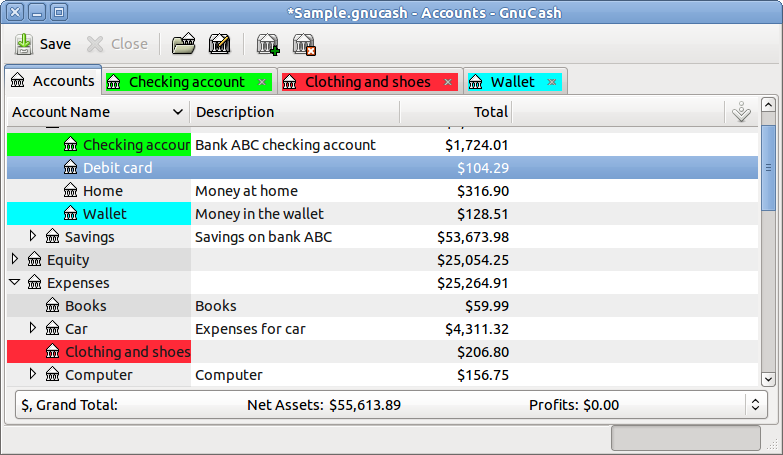 appsrite-gnu-cash-accounting-software